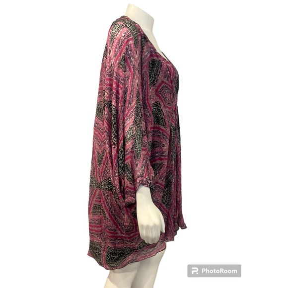 Diane Von Furstenberg 100% silk mini dress 2, resortwear, quiet luxury, old mone - Picture 2 of 4